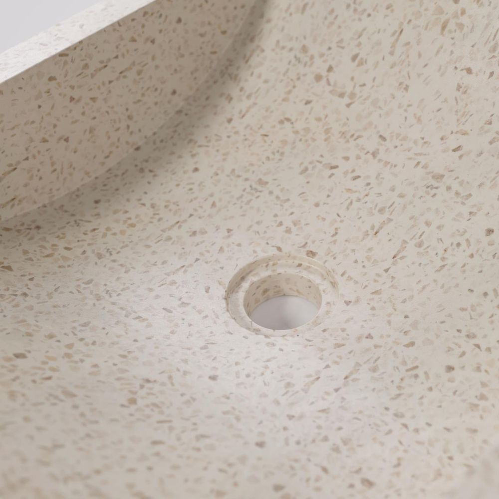 Waskom DELINA - Wit Terrazzo KAV AB0145PR33