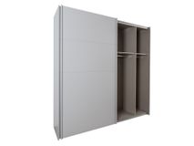 Zweefdeurkast QUADRA - Silk Grey C-RCH-1-KAST2-SGR