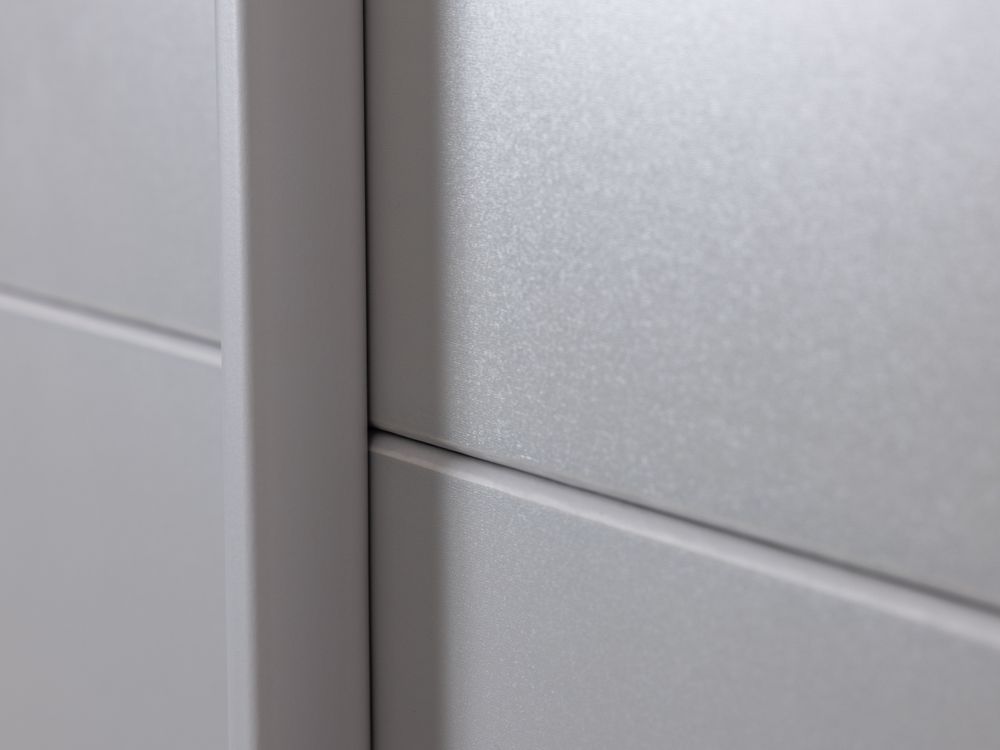 Zweefdeurkast QUADRA - Silk Grey C-RCH-1-KAST2-SGR