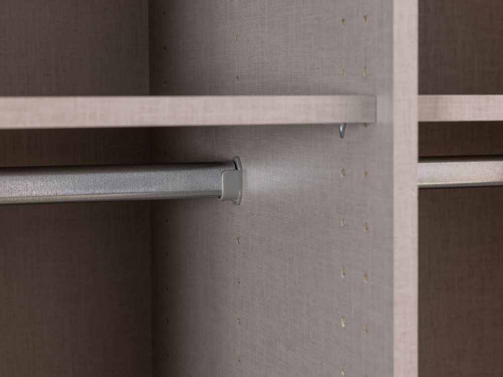 Zweefdeurkast QUADRA - Silk Grey C-RCH-1-KAST2-SGR