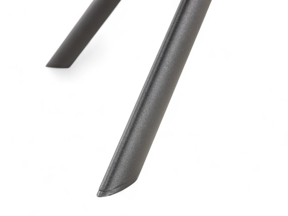 Stoel met terugdraaiende zit ZENITH - Zwart Leder MED-41-000004-LB-B900