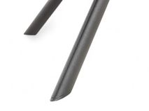 Stoel met terugdraaiende zit ZENITH - Zwart Leder MED-41-000004-LB-B900