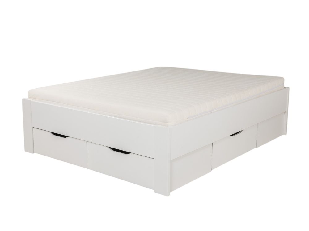 Bedkader met 4 bedladen ADITIO - Wit RCH-57-013-ALW