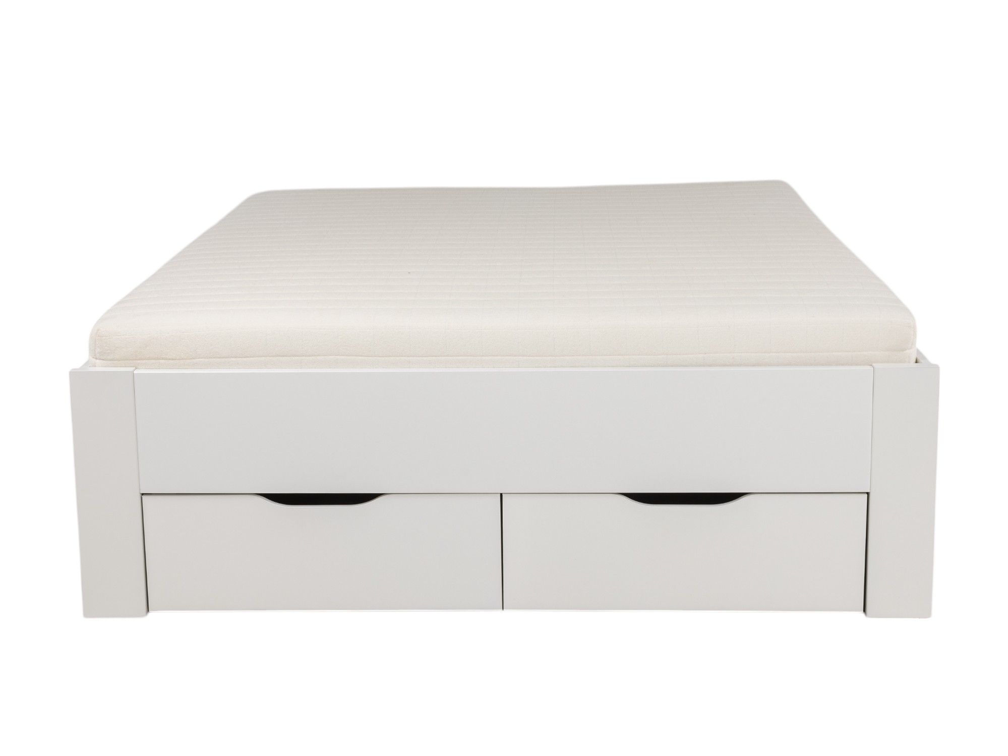 Bedkader met 4 bedladen ADITIO - Wit