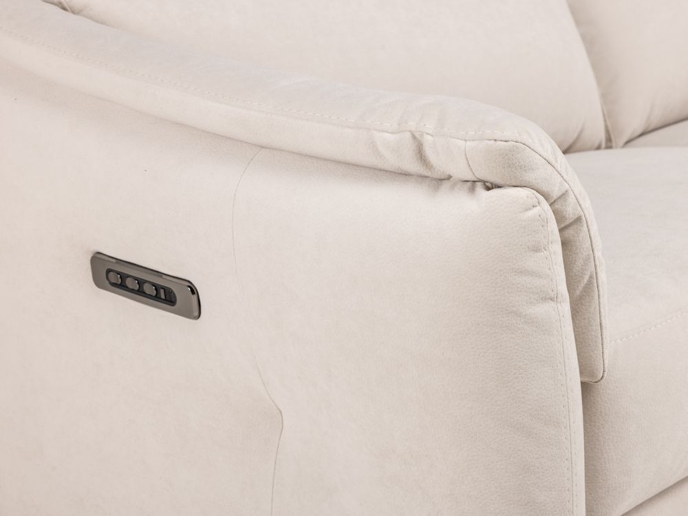 2-zit met elektr. relaxen DUNE - Sand CAL-161-TZ-TEMS