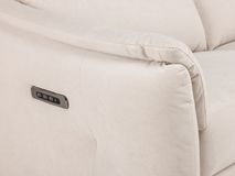 2-zit met elektr. relaxen DUNE - Sand CAL-161-TZ-TEMS