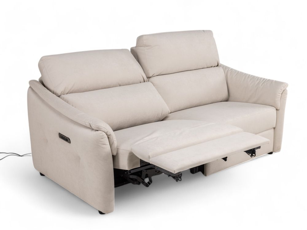 2-zit met elektr. relaxen DUNE - Sand CAL-161-TZ-TEMS