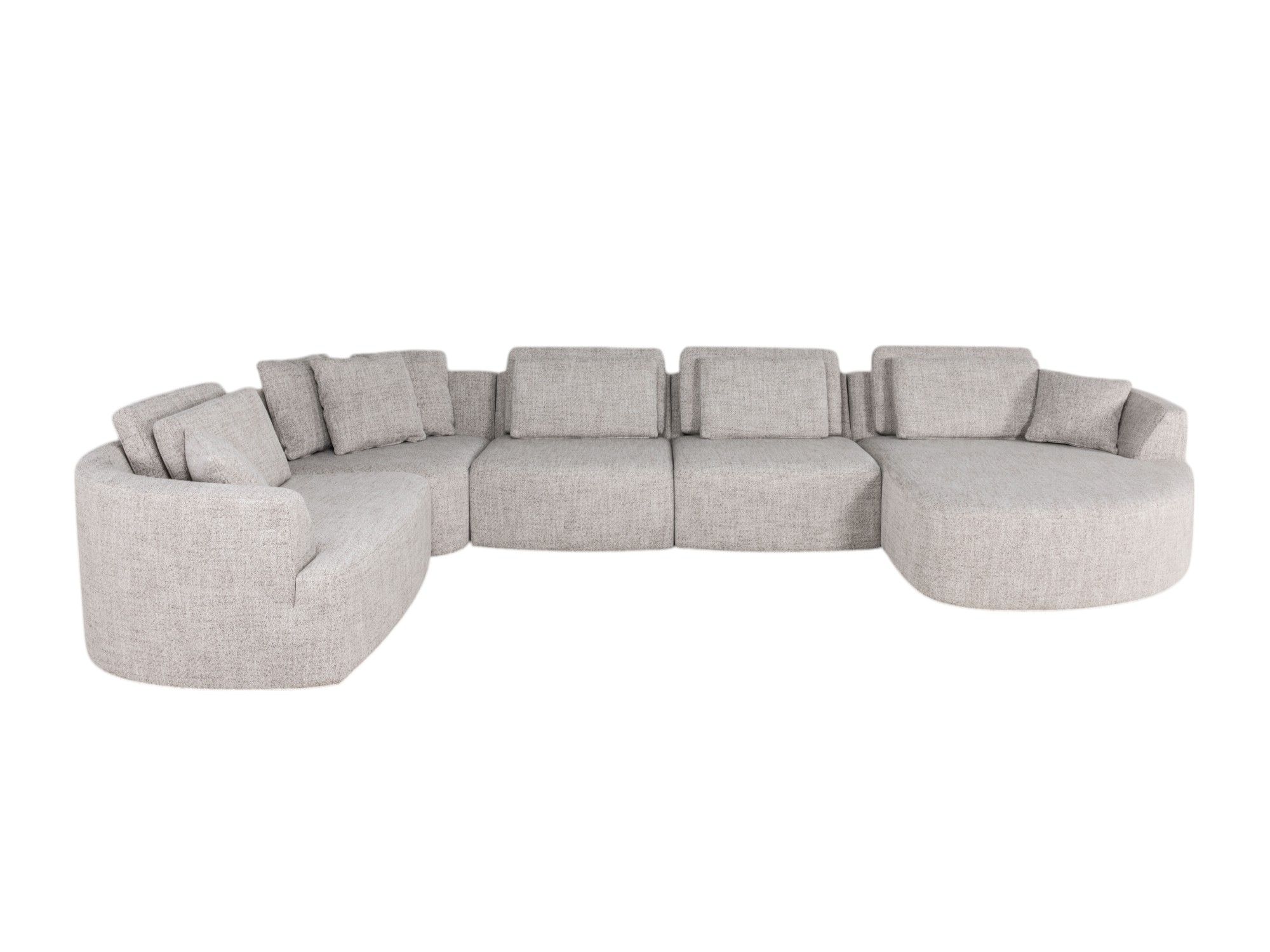 Hoekzetel ITALIO - Lichtgrijs