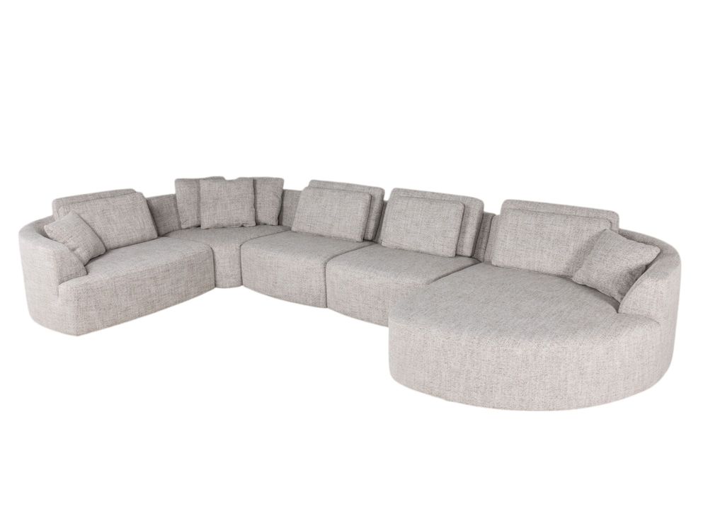 Hoekzetel ITALIO - Lichtgrijs C-ESS-52-HKS-P91