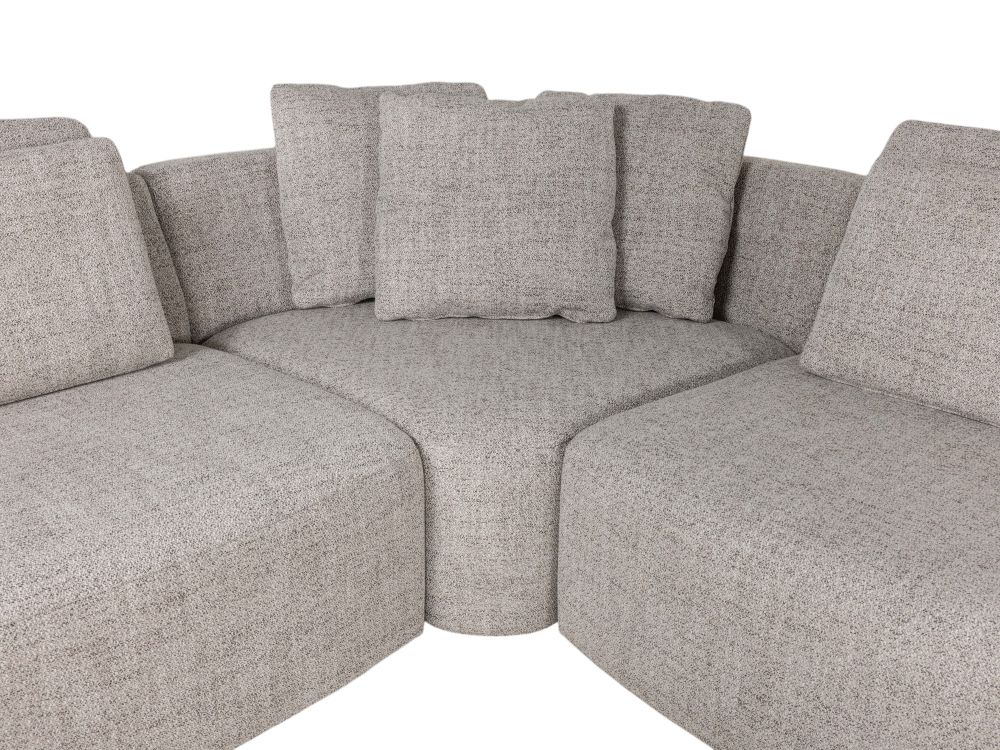 Hoekzetel ITALIO - Lichtgrijs C-ESS-52-HKS-P91