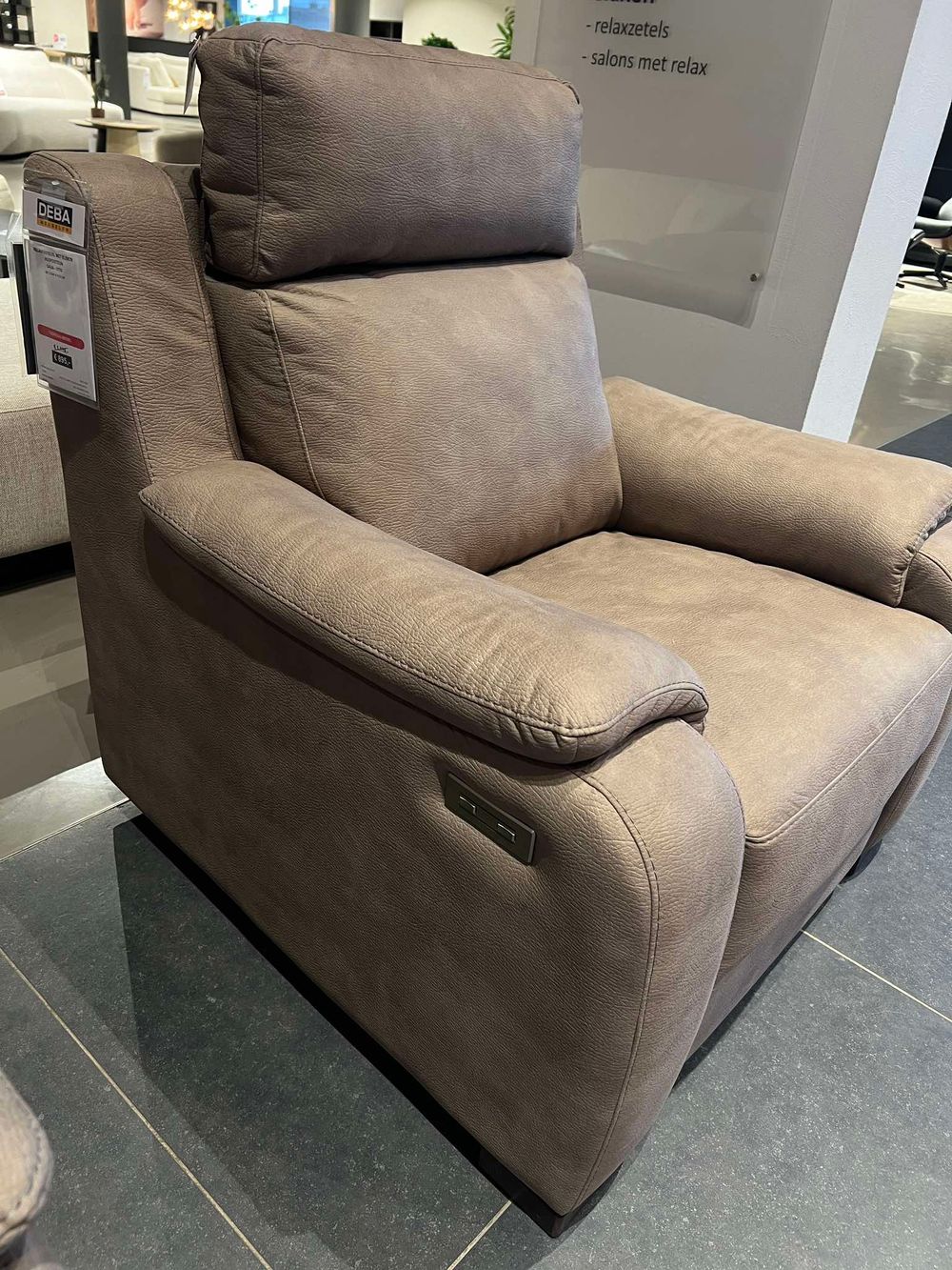 Relaxfauteuil OTTO - Taupe CAL-149-000972-VT4H
