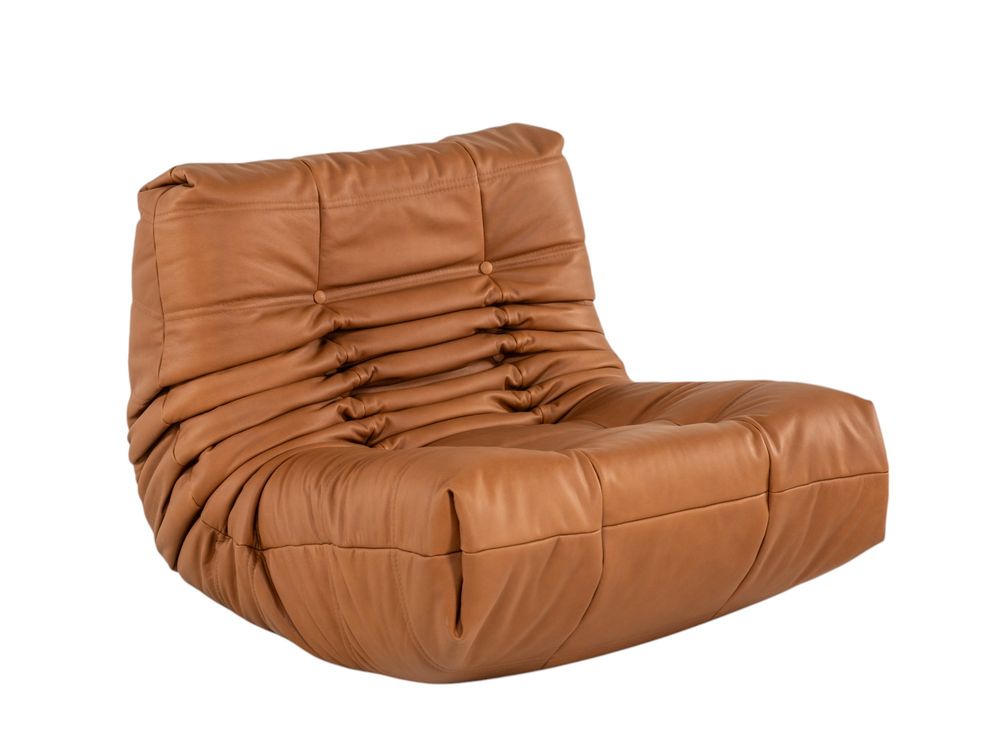 Fauteuil MONS - Cognac leder RIV-92-000043-L-KC