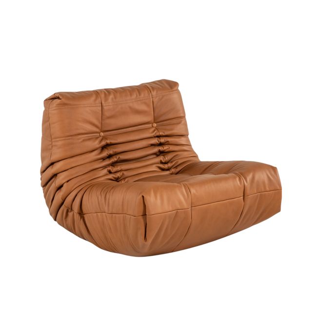 Fauteuil MONS - Cognac leder