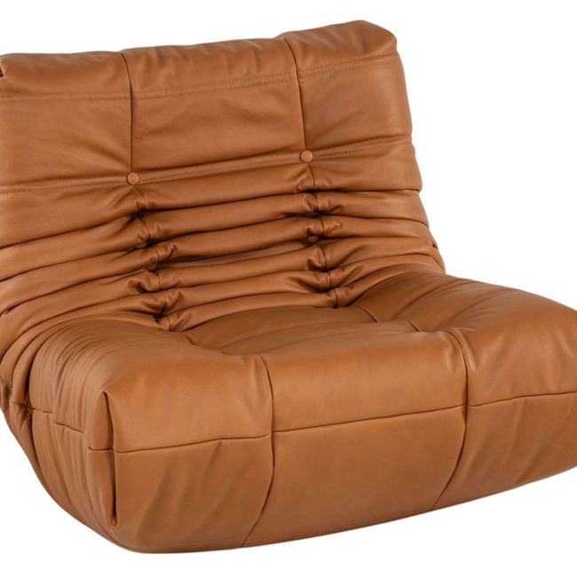 Fauteuil MONS - Cognac leder