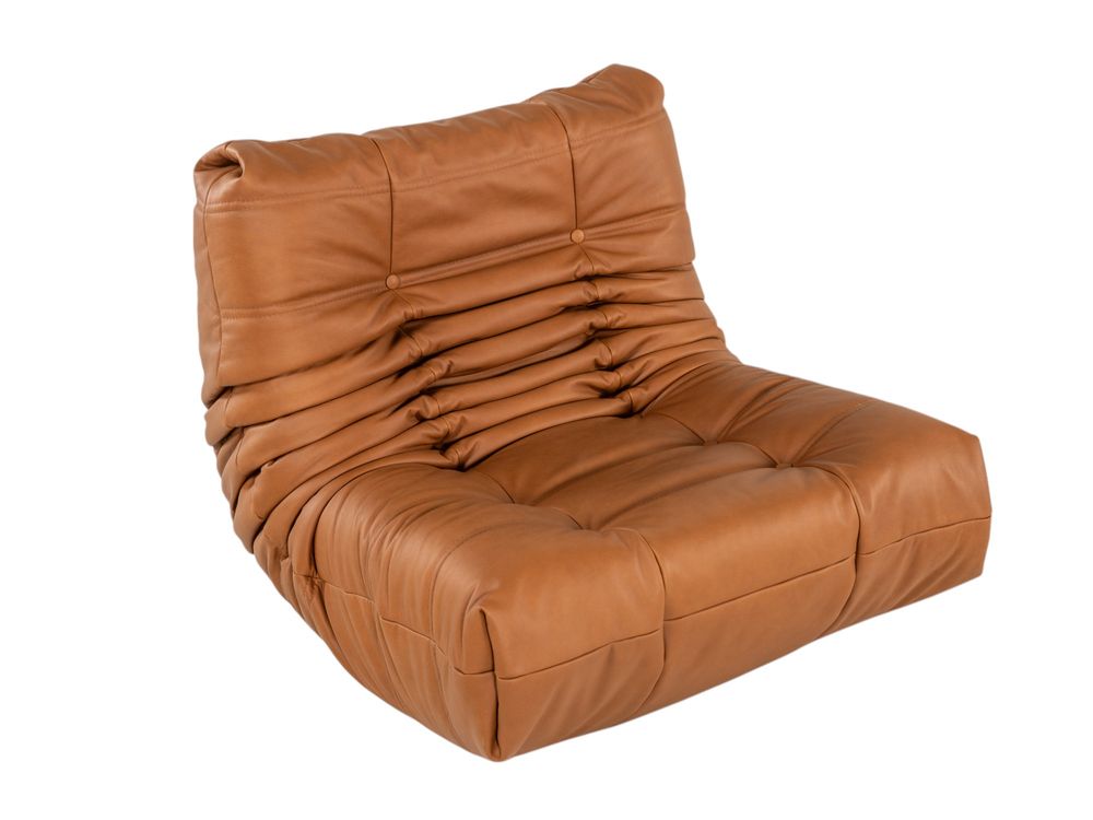 Fauteuil MONS - Cognac leder RIV-92-000043-L-KC