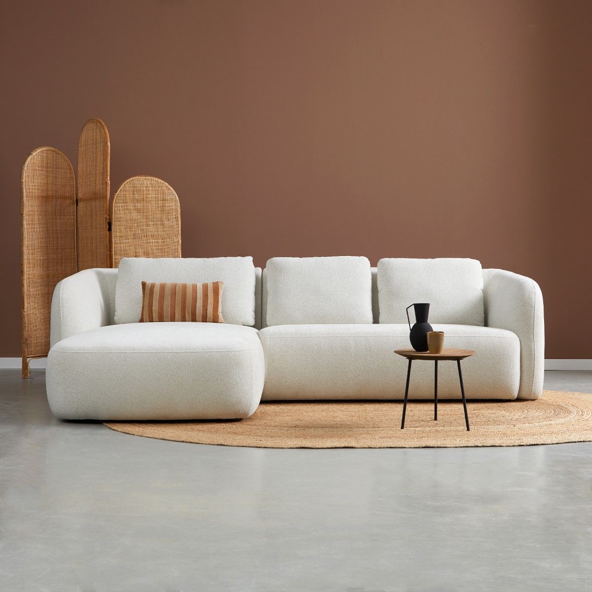 Hoekzetel CLOUD - Wit