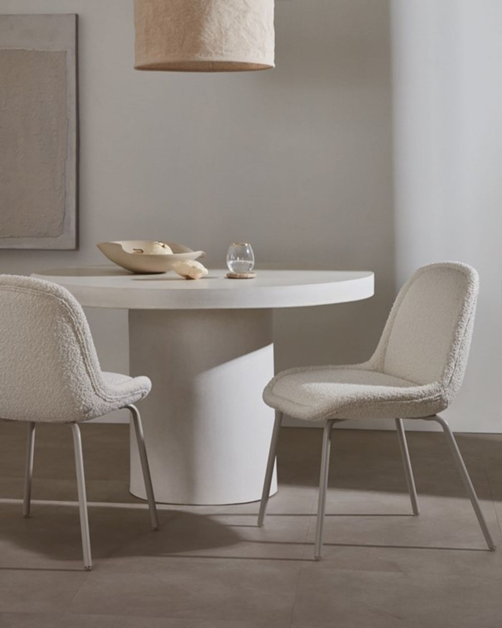 Tafel AIGUABLAVA - Beige cement KAV J0100043PR05