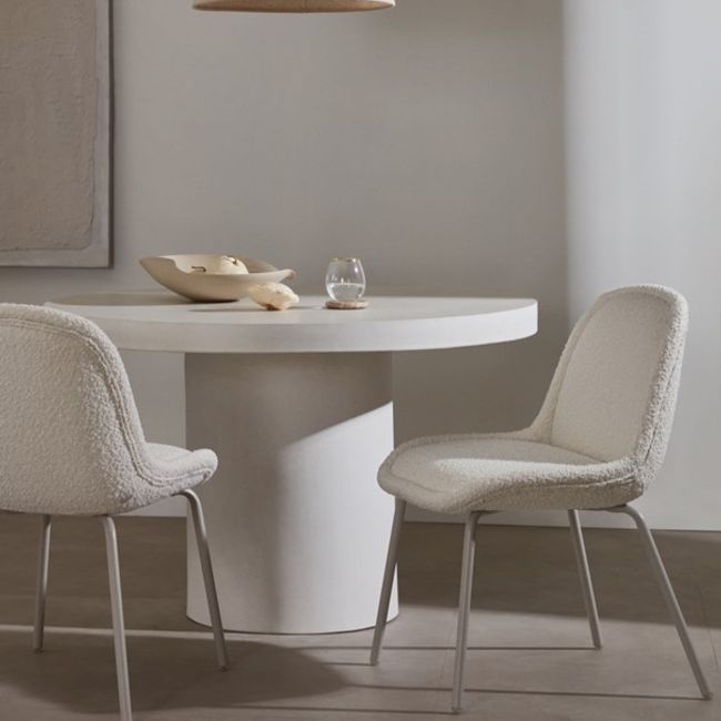 Tafel AIGUABLAVA - Beige cement