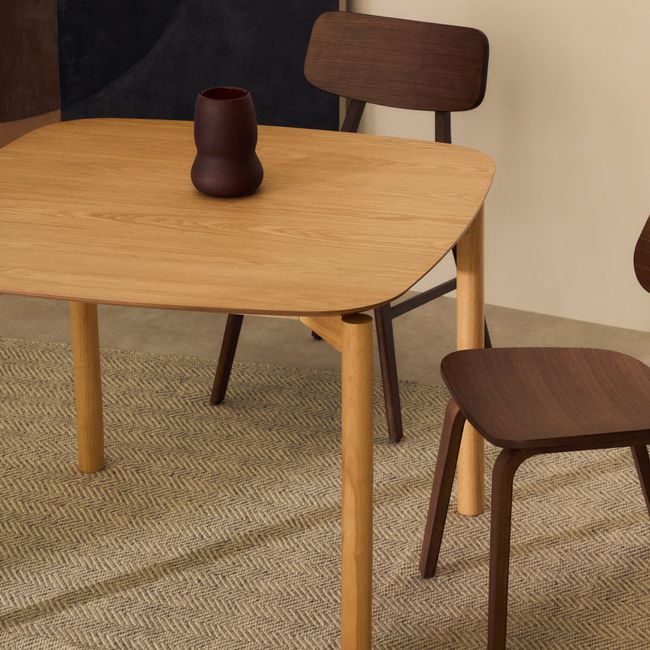 Eetkamertafel INDARA - Essenhoutfineer