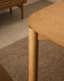 Eetkamertafel INDARA - Essenhoutfineer KAV T00117WM46