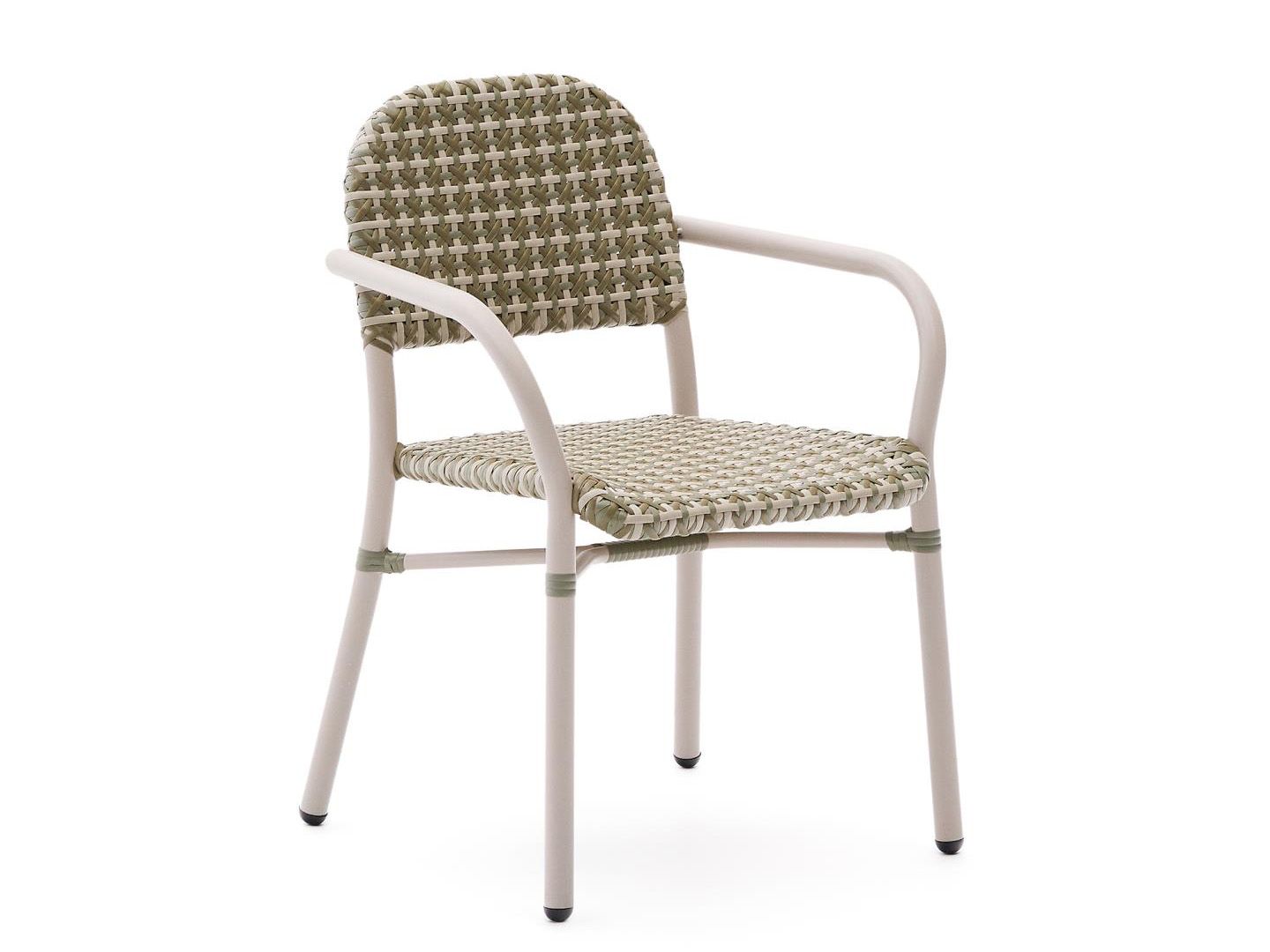 Tuinstoel TUCCIA - Beige / Groen KAV O00110NW20