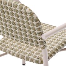 Tuinstoel TUCCIA - Beige / Groen KAV O00110NW20