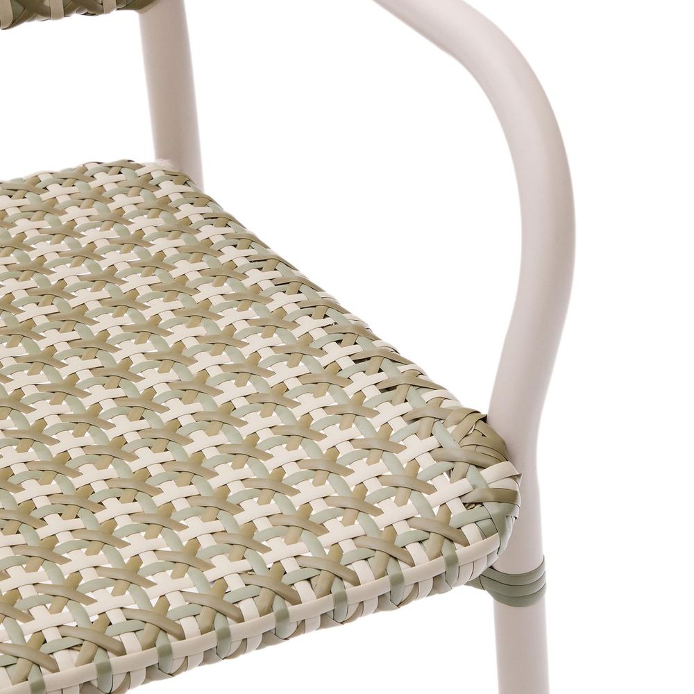 Tuinstoel TUCCIA - Beige / Groen KAV O00110NW20