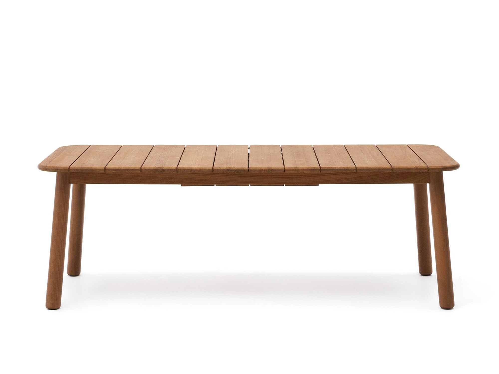 Uitschuifbare tuintafel TURQUETA - Massief Teakhou