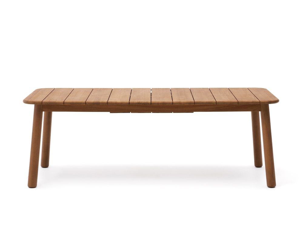 Uitschuifbare tuintafel TURQUETA - Massief Teakhou KAV J0100094MM47