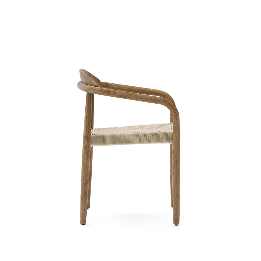 Stoel NINA - Acaciahout / Rood KAV CC0555J39