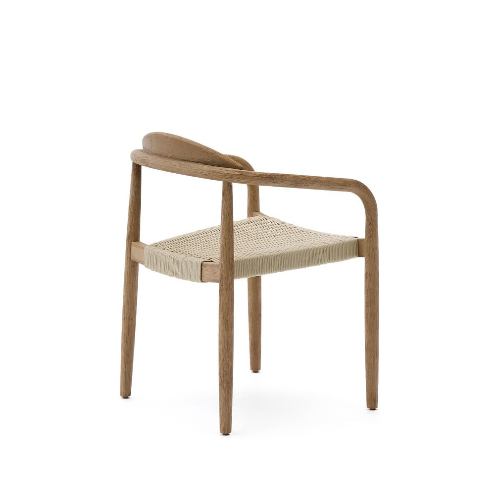 Stoel NINA - Acaciahout / Rood KAV CC0555J39