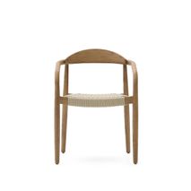 Stoel NINA - Acaciahout / Rood KAV CC0555J39
