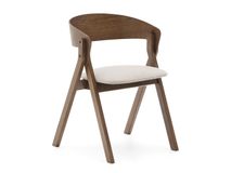 Eetkamerstoel GODIA - Wengé/Beige chenille KAV C06046MK12