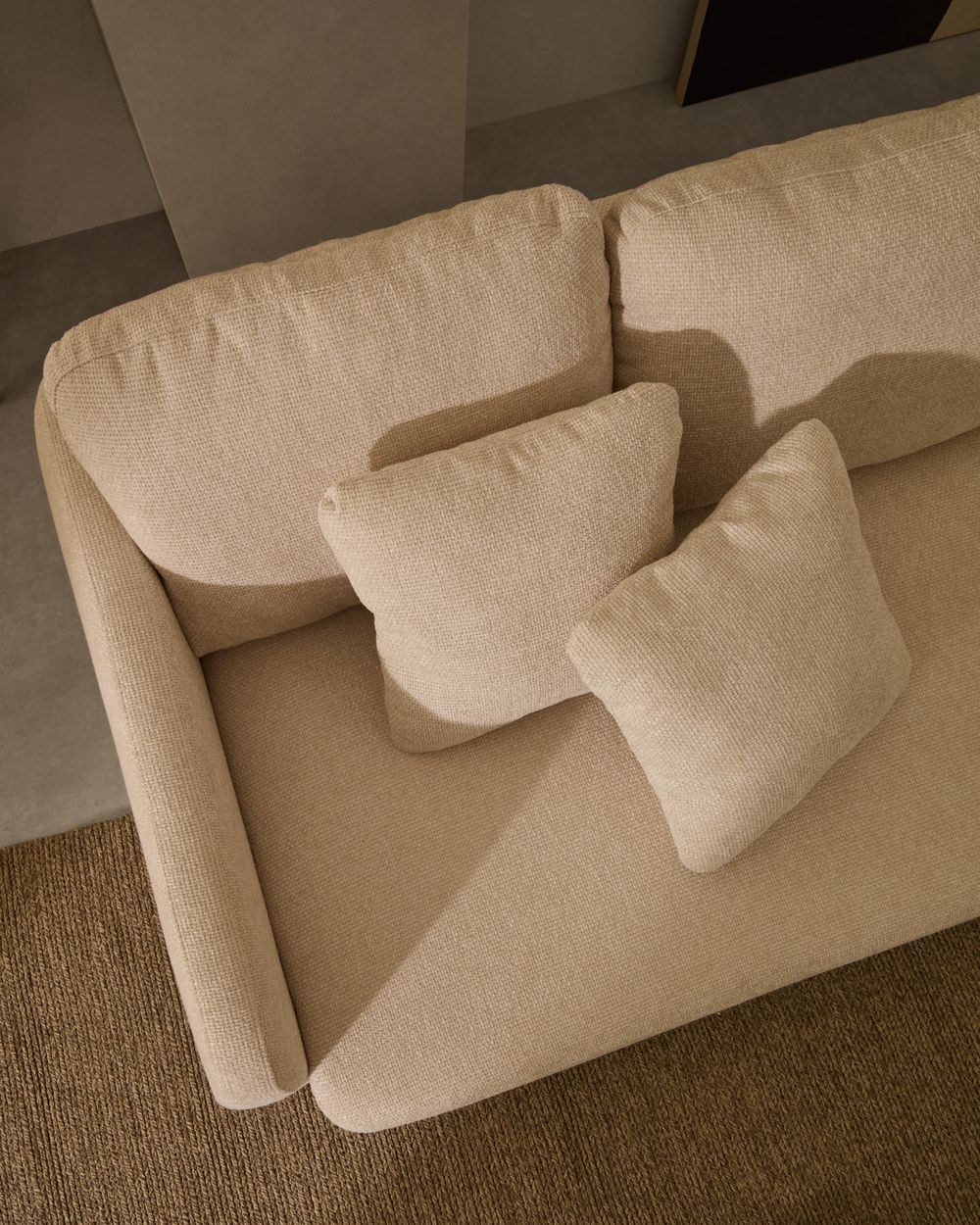 3-zit slaapbank LAIRA - Ecru KAV S00036LG39