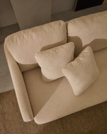 3-zit slaapbank LAIRA - Ecru KAV S00036LG39