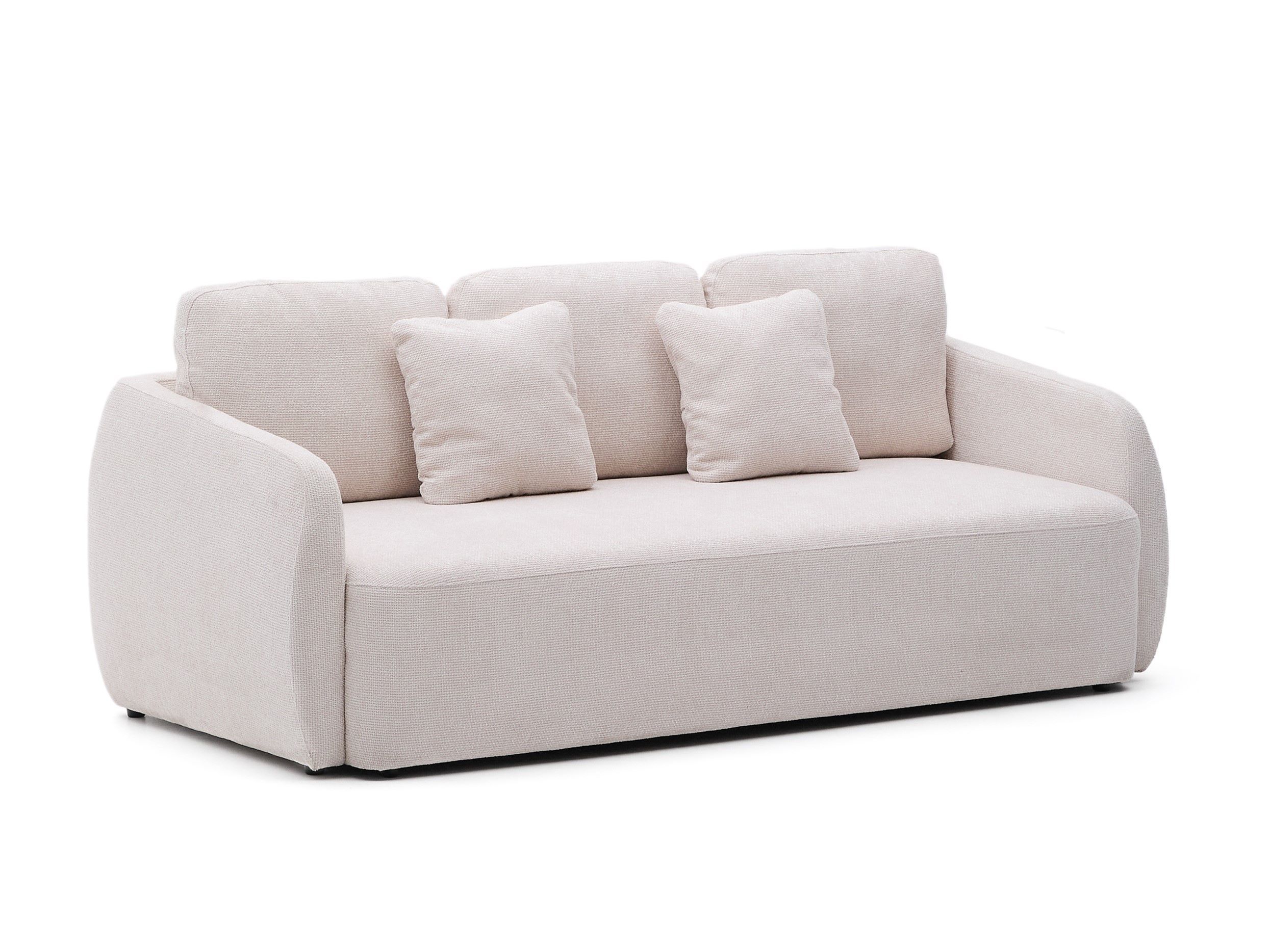 3-zit slaapbank LAIRA - Ecru