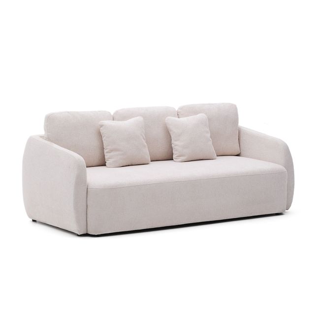 3-zit slaapbank LAIRA - Ecru
