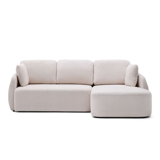 Hoekzetel met slaapfunctie LAIRA - Ecru