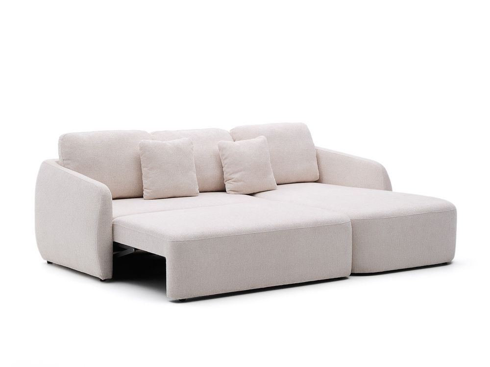 Hoekzetel met slaapfunctie LAIRA - Ecru KAV S00037LG39