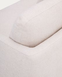 Hoekzetel met slaapfunctie LAIRA - Ecru KAV S00071LG39