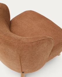 Fauteuil ULIT - Groen chenille KAV S84082BC59