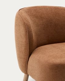 Fauteuil ULIT - Groen chenille KAV S84082BC59