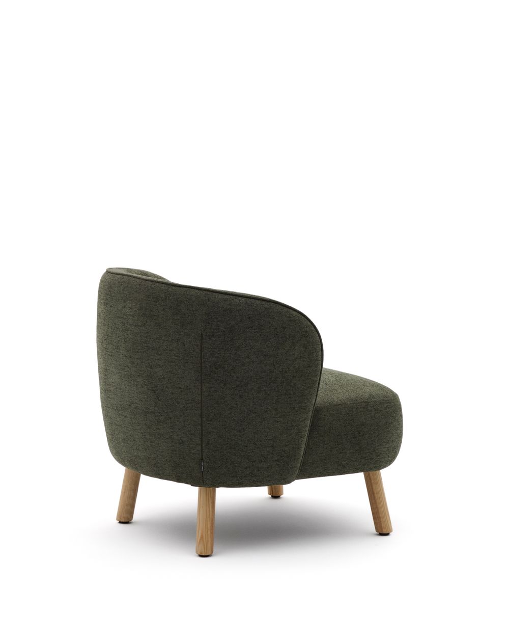 Fauteuil ULIT - Blauw/Grijs chenille KAV S84082BC19