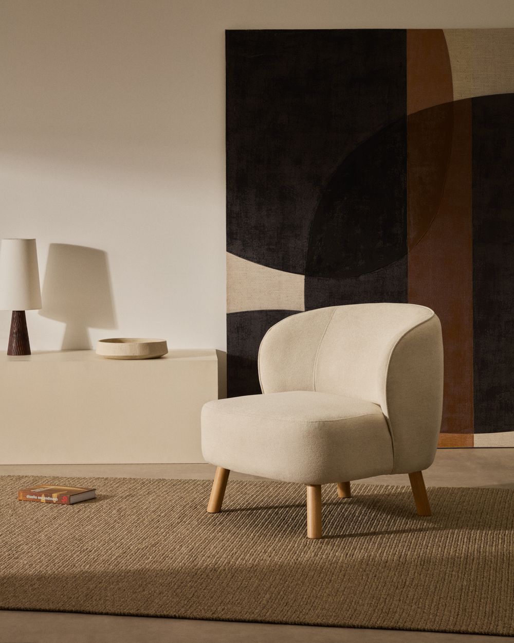 Fauteuil ULIT - Groen chenille KAV S84082BC12