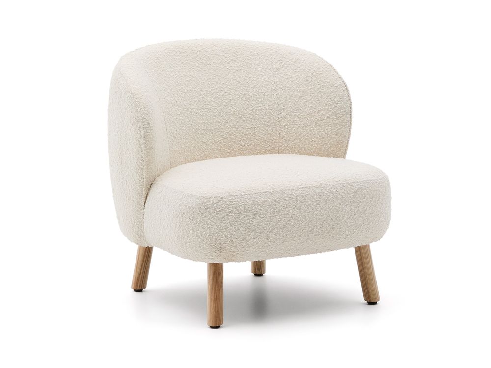 Fauteuil ULIT - Terracotta bouclé KAV S84082FA05