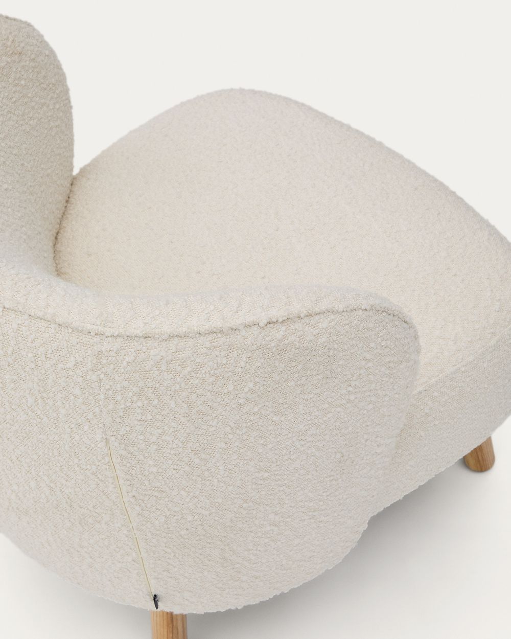 Fauteuil ULIT - Terracotta bouclé KAV S84082FA05
