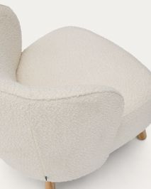 Fauteuil ULIT - Terracotta bouclé KAV S84082FA05