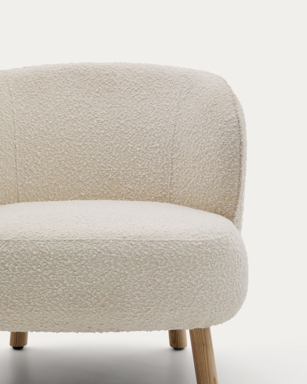 Fauteuil ULIT - Terracotta bouclé KAV S84082FA05