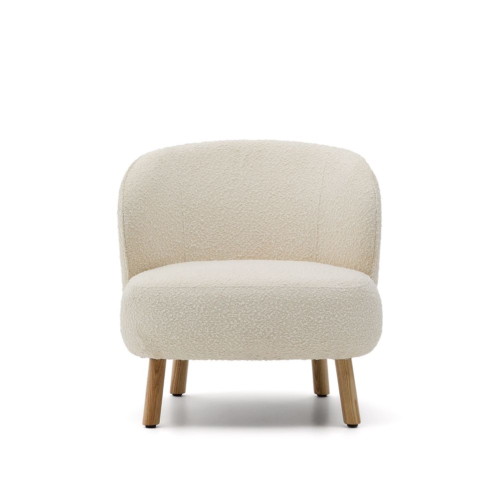 Fauteuil ULIT - Terracotta bouclé KAV S84082FA05