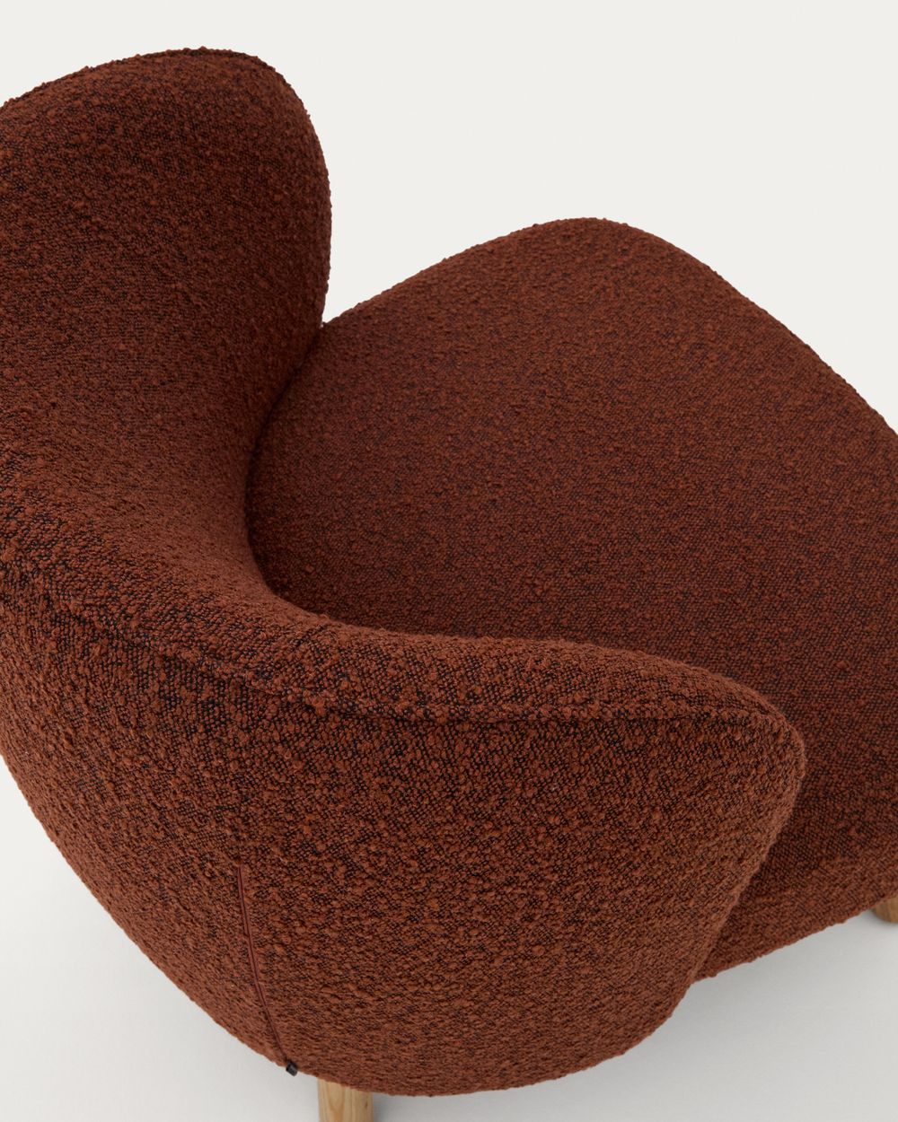 Fauteuil ULIT - Wit bouclé KAV S84082FA10
